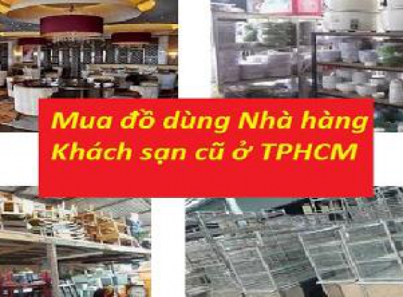 Thu Mua Bàn Ghế Nhà Hàng